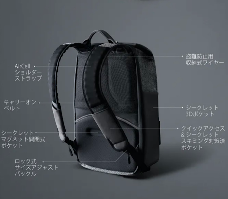 SnapPack Korin Design スナップパック コリンデザイン リュック バックパック