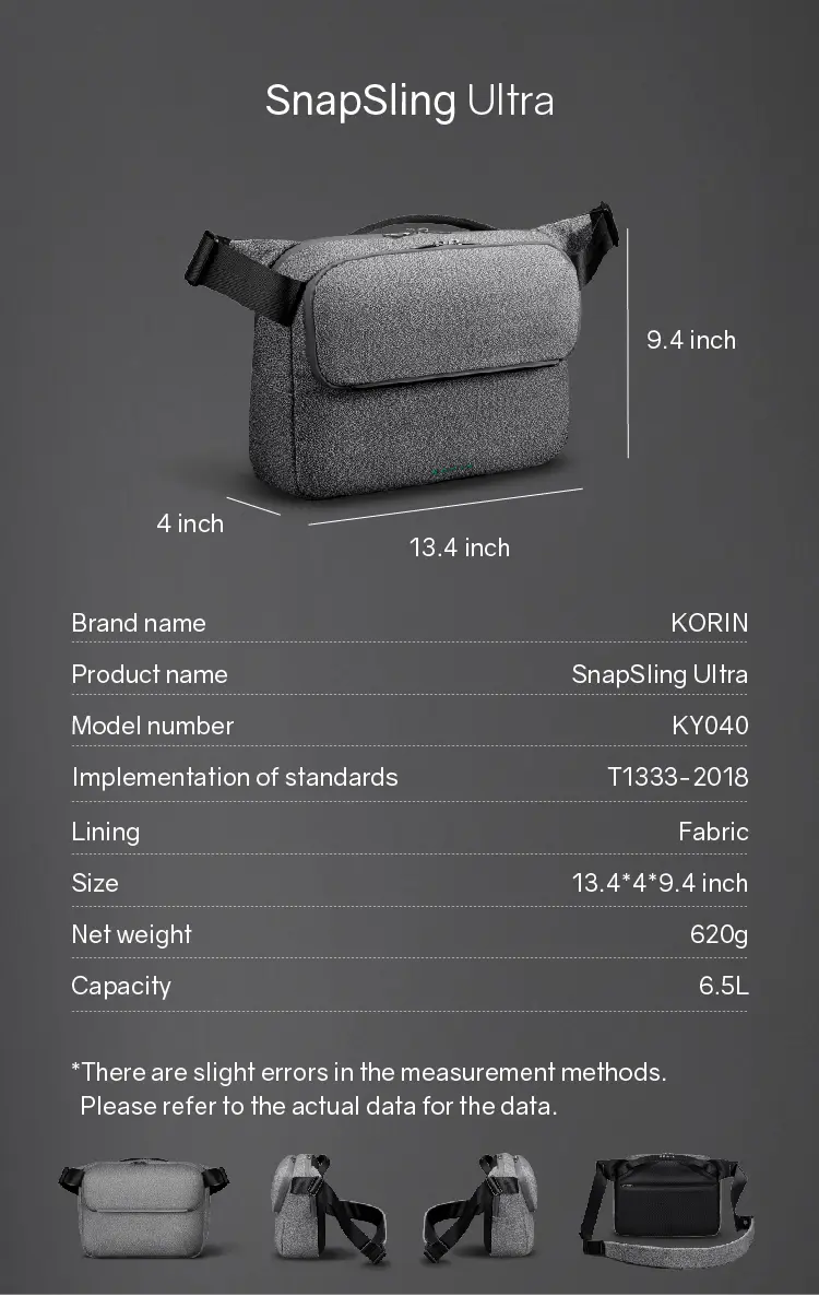 SnapSling Ultra Korin Design スナップスリングウルトラ コリンデザイン リュック バックパック