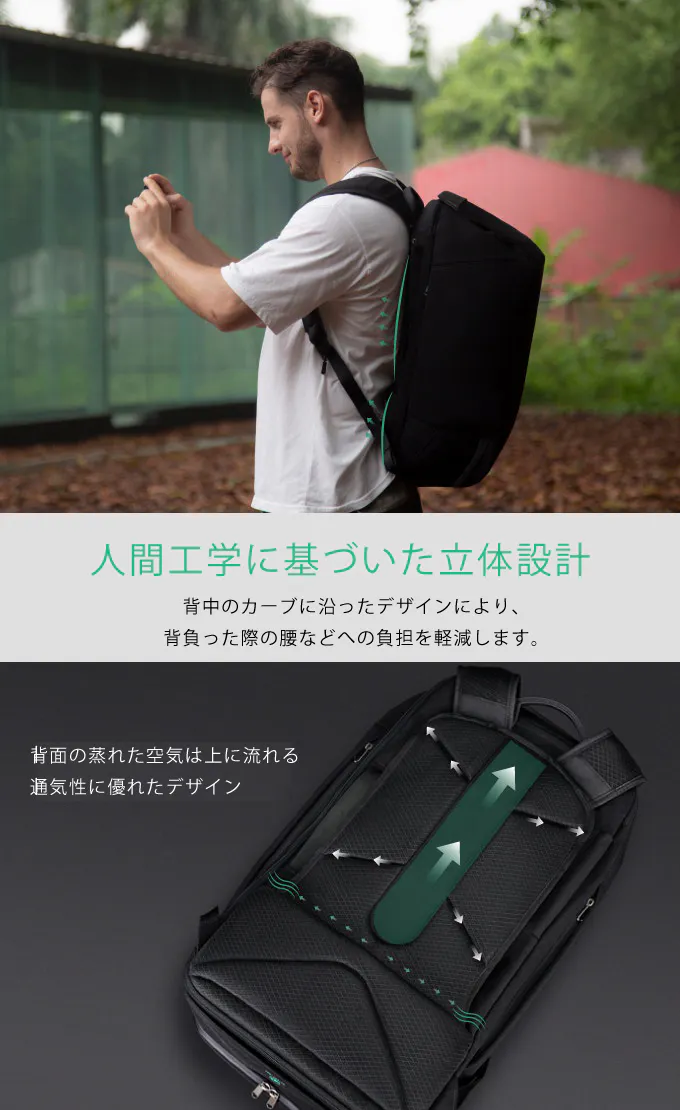 ClickPack Travlo Korin Design クリックパック トラベロ コリンデザイン リュック バッグ