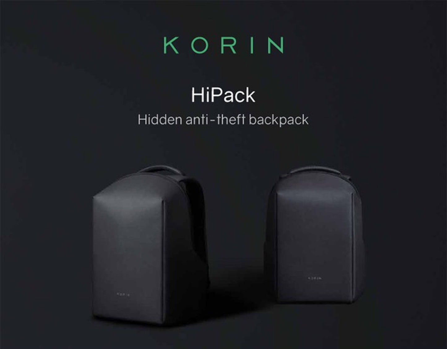 HiPack Non Solar Korin Design ハイパックノンソーラー コリンデザイン リュック バックパック