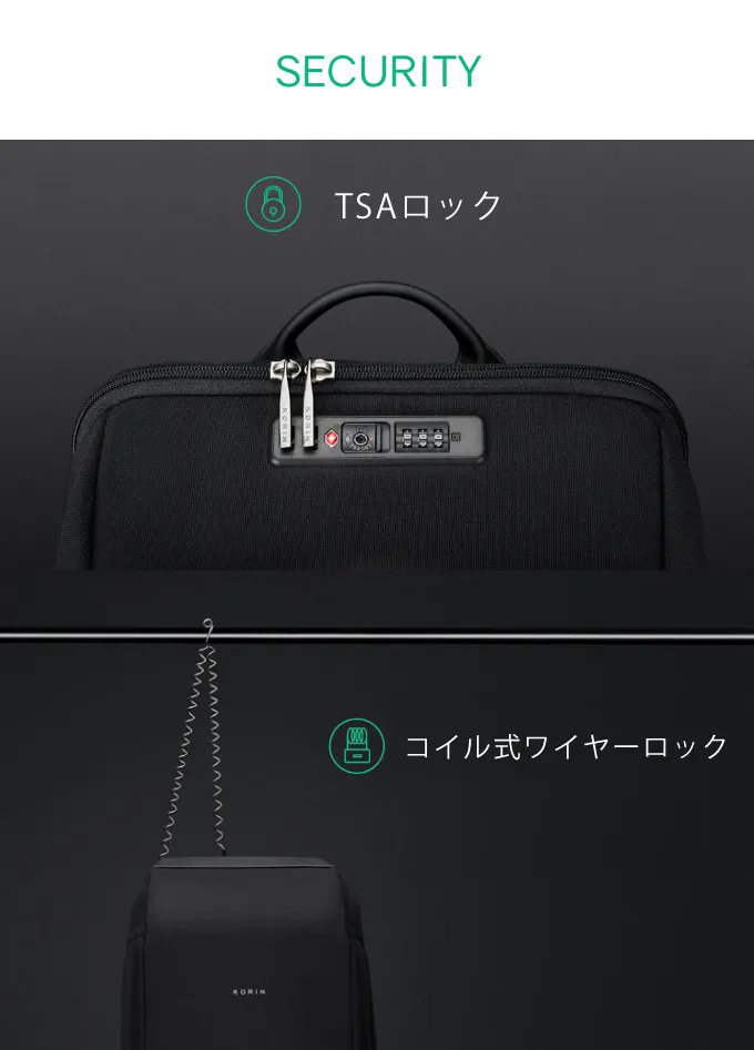 ClickPack Travlo Korin Design クリックパック トラベロ コリンデザイン リュック バッグパック