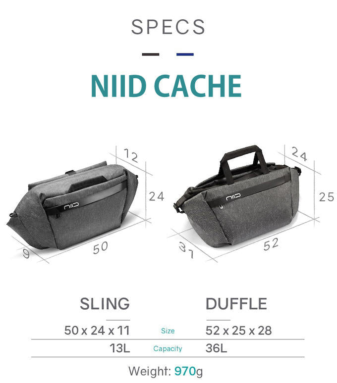 CACHE NIID ニード キャッシュ スリングバッグ ダッフルバッグ ショルダーバッグ